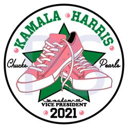 kamala harris chucks and pearls vp 2021 svg, trending svg, kamala harris svg, vp 2021 svg, madam vp svg, chucks and pear