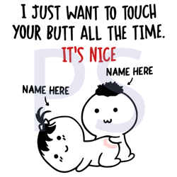 i just want to touch your butt all the time svg, trending svg, touch the butt, touch you butt, naughty couple, couple sv