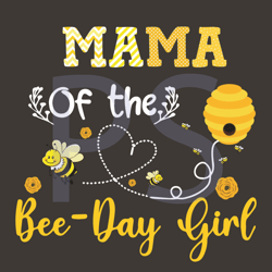 mama of the bee day girl svg, birthday svg, mama svg, birthday mama svg, bee svg, bee day svg, birthday girl svg, happy