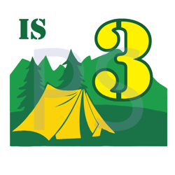 kids 3rd birthday boys camping summer 3 year old svg, birthday svg, camping svg, camping birthday svg, 3 years old svg,