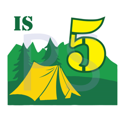 kids 5th birthday boys camping summer 5 year old svg, birthday svg, camping svg, camping birthday svg, 5 years old svg,