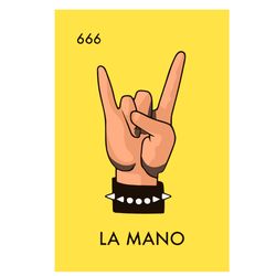 la mano mexican lottery parody devil horns svg, trending svg, la mano svg, hand sign svg, devil horns svg, rockin svg, l