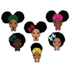 peekaboo girl black girl bundle svg, black girl svg, cute black girl svg, peekaboo svg, peekaboo girl svg, arican americ