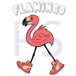 the vintage flamingo walk style game svg, trending svg, flamingo svg, vintage flamingo svg, flamingo walk svg, funny fla