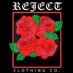 rose reject svg, trending svg, reject svg, rose svg, grunge rose svg, rose vintage svg, rose flower svg, red rose svg, f