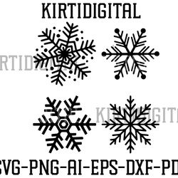 snowflakes svg, snowflakes bundle svg,frozen snowflake svg, ice svg, christmas svg, winter svg 1