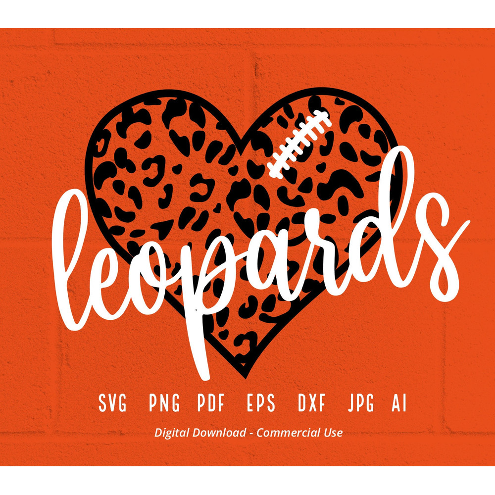 Leopard Heart Leopards SVG PNG,Leopards Mascot svg,Leopards svg,Leopards School Team,Leopards Cheer,Leopards Football svg,Leopards Heart svg.jpg
