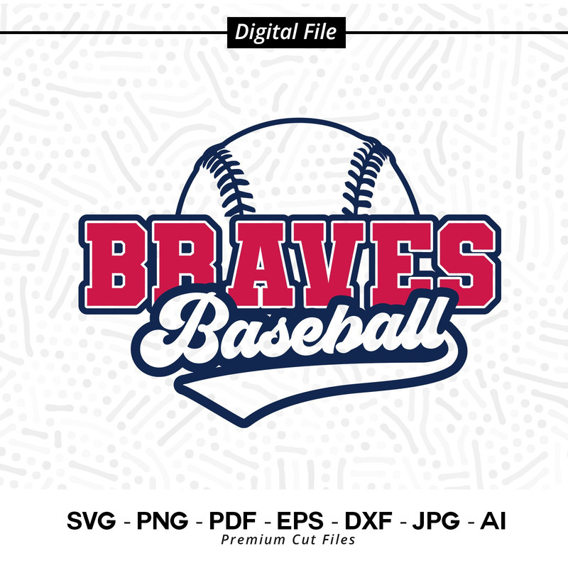 Baseball SVG PNG, Brave Baseball, Brave, Braves, Baseball svg, Cricut svg, Digital Download, Sublimation, Baseball Clipart, Cut file svg.jpg