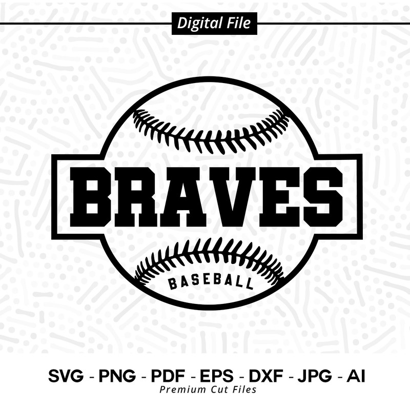Baseball SVG PNG, Braves, Baseball, svg, Brave Baseball, Brave, Brave Softball svg, Cricut svg, Digital Download, Sublimation png, Cut File.jpg