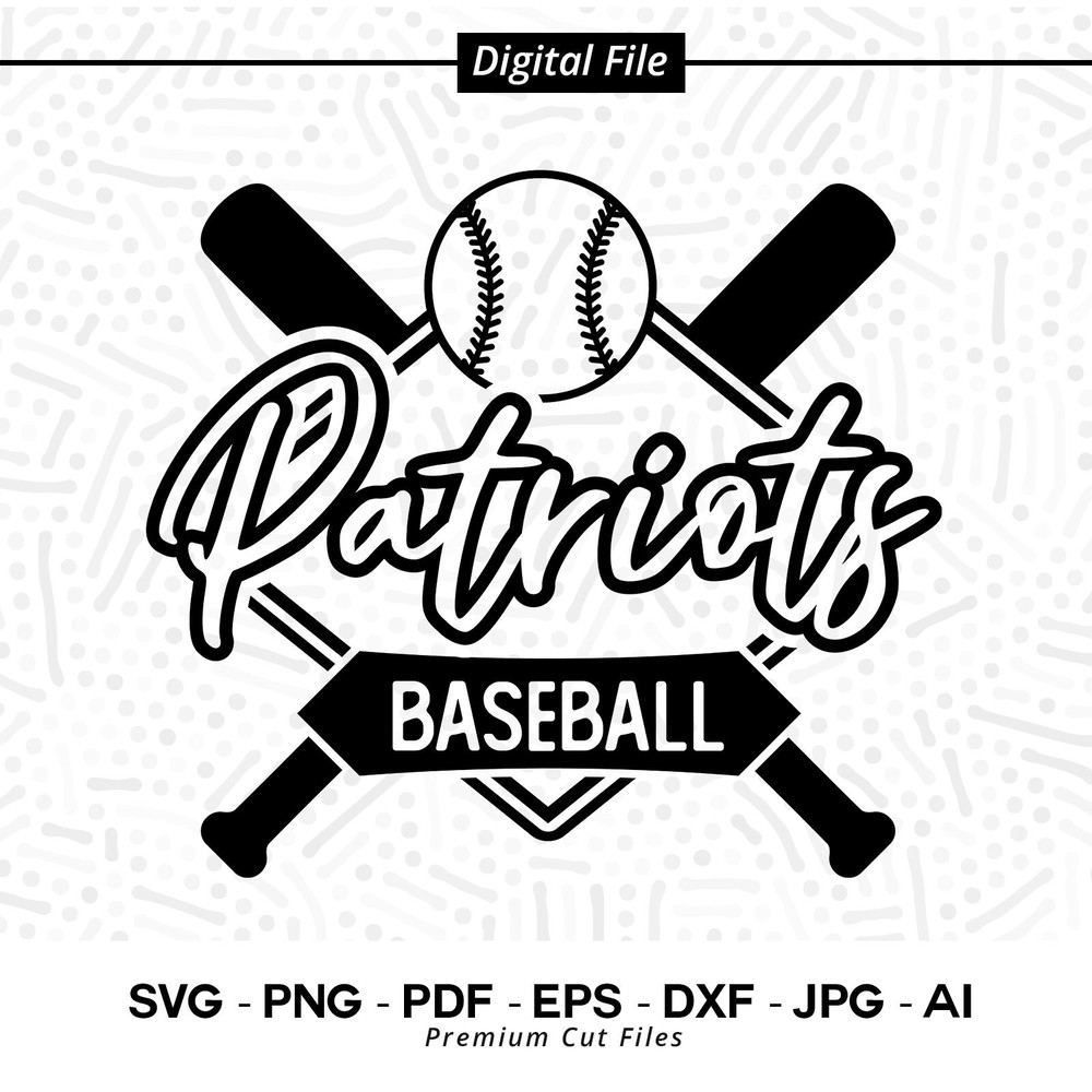 Baseball SVG PNG, Patriot Baseball, Patriot, Patriots, Baseball, svg, Patriot Softball svg, Cricut svg, Digital Download, Sublimation png.jpg