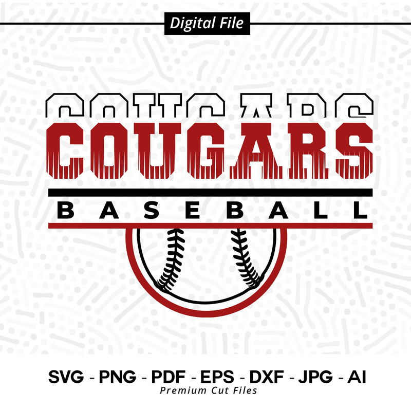 Cougars Baseball SVG PNG, Baseball svg, Cougars svg, Baseball Shirt svg, Baseball Mom svg, Cougars Pride svg, Cougars Cheer svg ,Cricut 2.jpg