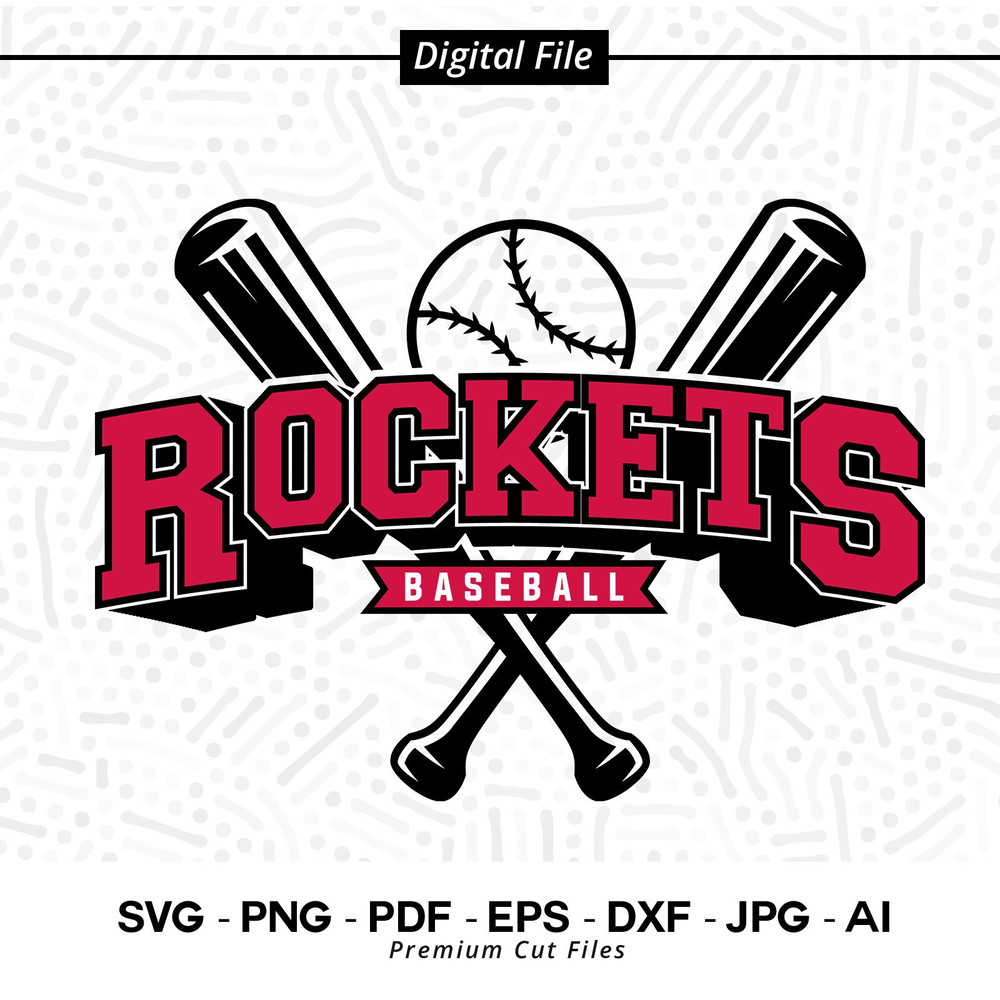 Rockets Baseball SVG PNG, Baseball svg, Rockets svg, Baseball Shirt svg, Baseball Mom svg, Rockets Pride svg, Rockets Cheer svg, Cricut 1.jpg