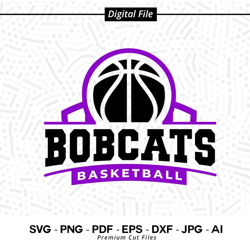 Basketball SVG PNG, Bobcats, Basketball, svg, Bobcat Basketball svg, Bobcat svg, Basketball Clipart, Cricut Cut Files, SVG for Shirts, Cheer.jpg
