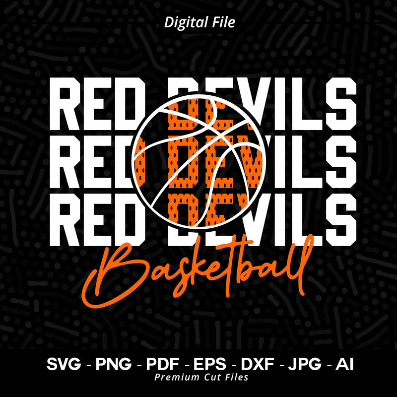 Basketball SVG PNG, Red Devil Basketball, Red Devil, Red Devils, Basketball svg, Cheer svg, Sublimation, Digital Download,Basketball Clipart.jpg