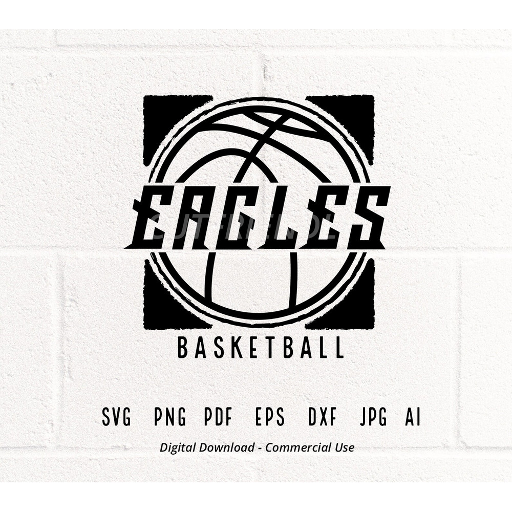 Eagles Basketball SVG PNG, Eagles svg, Eagle svg, Basketball svg, Eagles School Team, Eagles Cheer svg, Eagles Pride svg, School Spirit svg.jpg