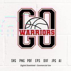 go warriors svg png, warriors mascot svg