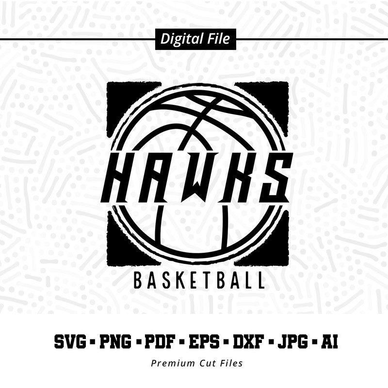Hawks Basketball SVG PNG, Hawks svg, Hawk svg, Basketball svg, Hawks School Team, Hawks Cheer svg, Hawks Pride svg, School Spirit svg.jpg