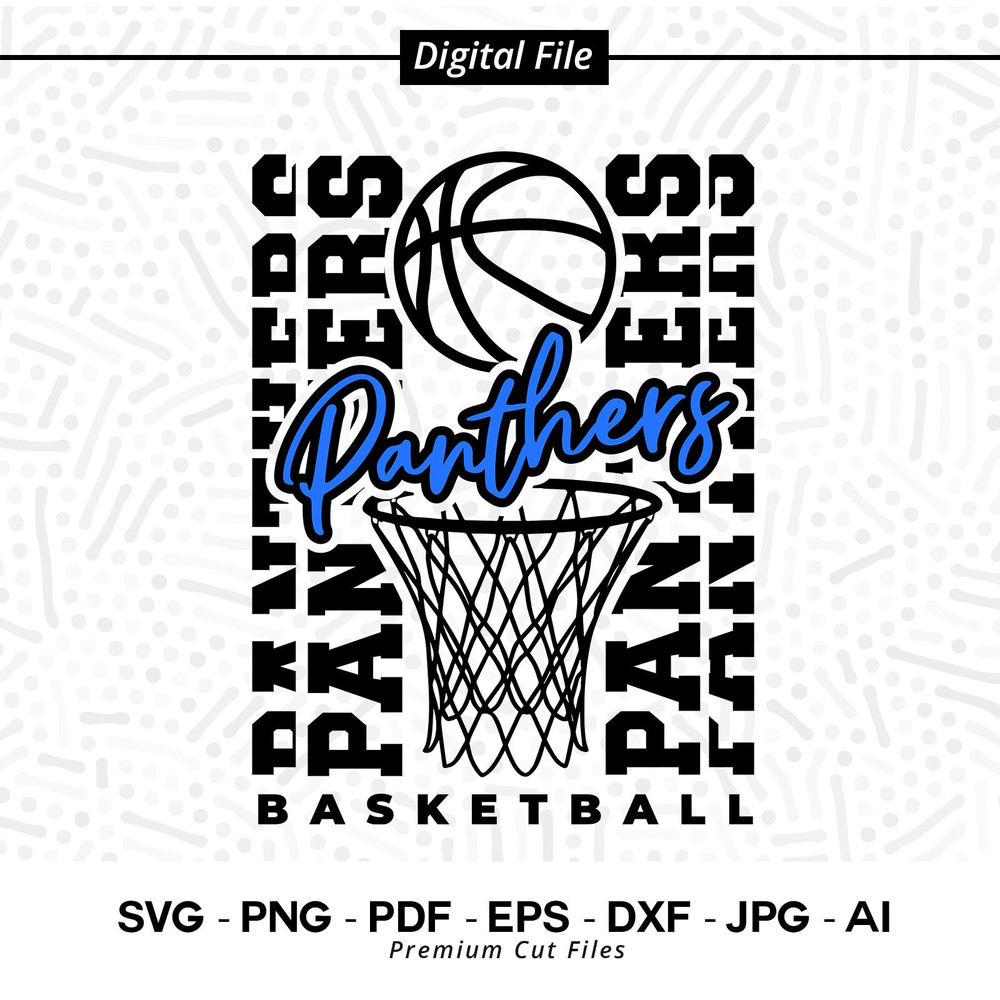 Panther SVG PNG, Panther Basketball svg, Panthers, Basketball svg, Panther Sublimation, Panther Love svg, Panthers Cheer, Stacked Panthers.jpg