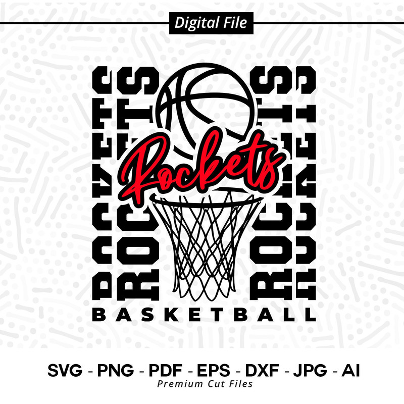 Rocket Basketball svg png, Rocket svg, Rockets, Basketball, svg, Basketball svg, Rockets Cheer svg, Rockets Vibes, Basketball Mom, Cut file.jpg