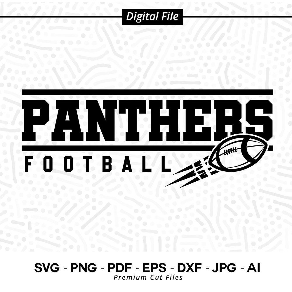 Football svg, Panthers, Football, svg, Panther Football svg, Panther svg, Sublimation, Cricut, Cut file, SVG for Shirts, Football Shirt svg.jpg