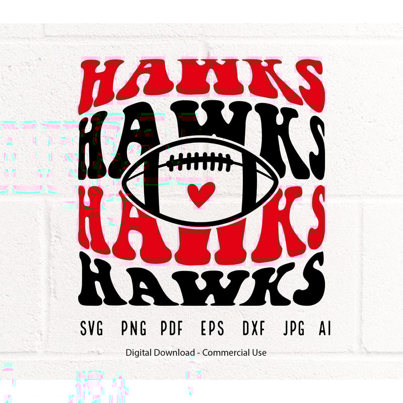 Hawk Football svg, Hawk, Hawks, Football svg, png, Sublimation, Football Clipart, Cricut svg, SVG for Shirts, SVG for Cricut, Shirt Design.jpg