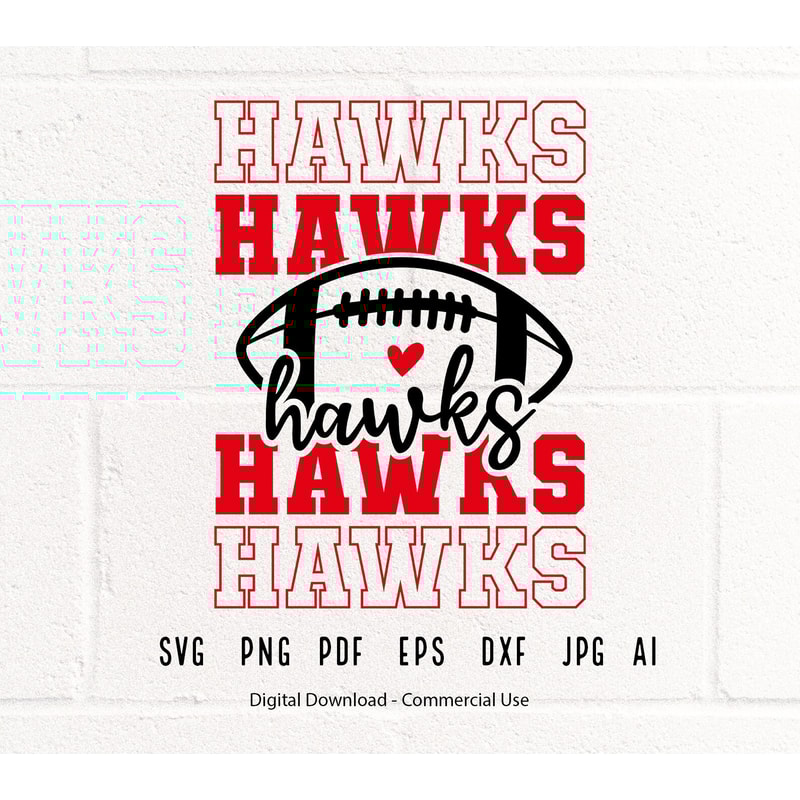 Hawk Football svg, Hawk, Hawks, Football svg, png, Sublimation, Football Clipart, SVG for Shirts, SVG for Cricut, Shirt Design, Football Mom.jpg