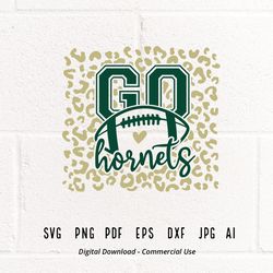 leopard go hornets, hornets mascot svg