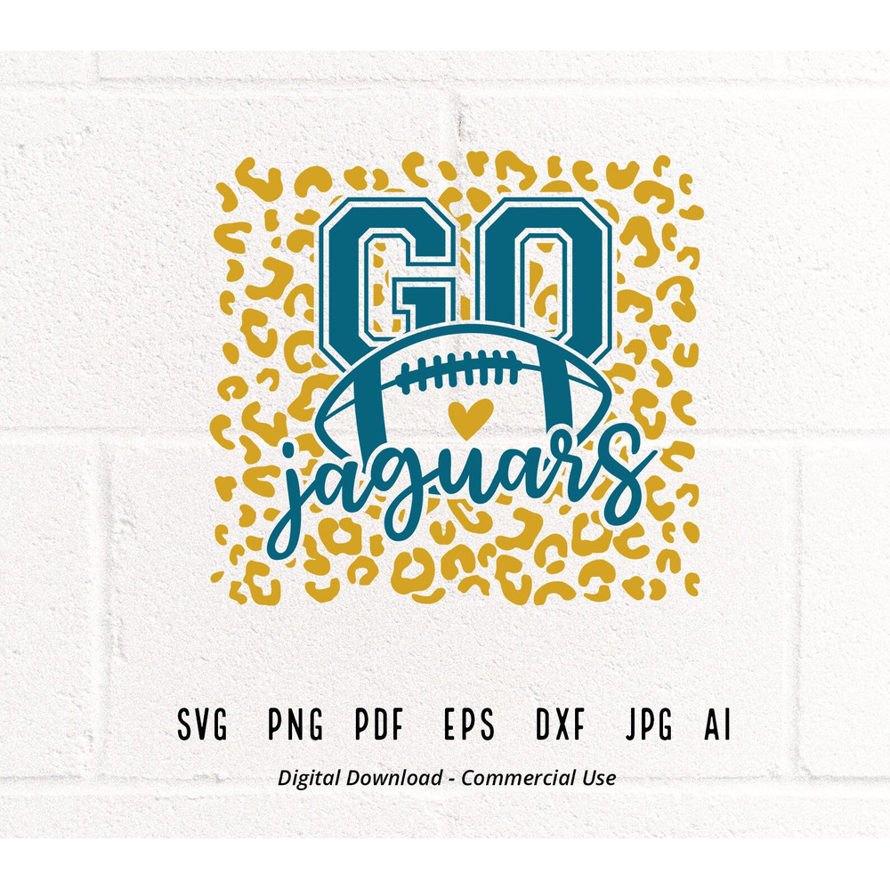 Leopard Go Jaguars, Jaguars Mascot svg, Jaguars svg, Jaguars School Team svg,Jaguars Cheer svg,Jaguars Football svg,Leopard Heart svg,Cricut.jpg