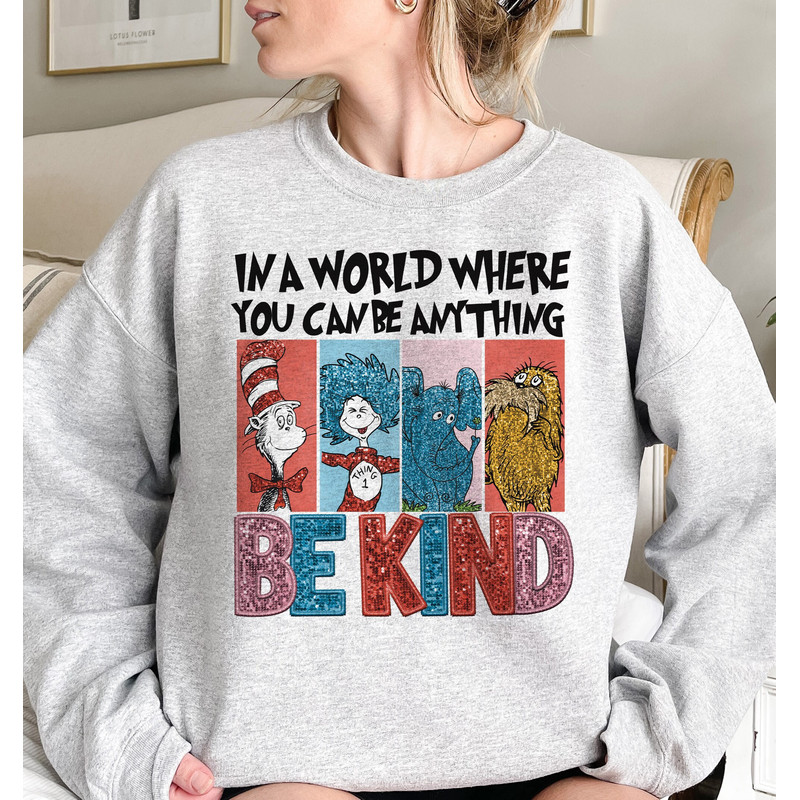 In a World Where You Can Be Anything Png, Dr.Susse Png, Reading Day Png, Read Across America, School Png, Teacher Png, Reading Sublimation.jpg