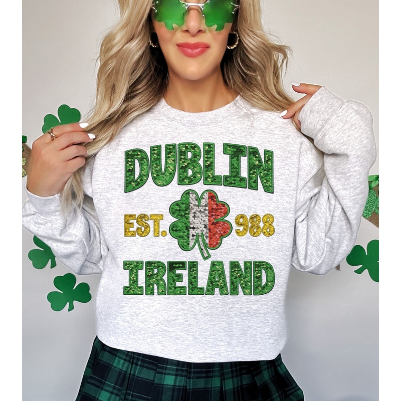 St.Patty's Png, Faux Embroidery St Patty's Day Png, Faux Sequin, St Patrick's Day Sublimation Digital Download, Lucky, Shamrock, Clover png.jpg