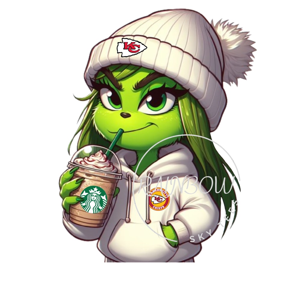 Boujee Grinch Mean Girl, Cheetah, Starbucks Coffee, PNG, Instant Download, Sublimation,boujee grinch girl. green mean girl, football.jpg