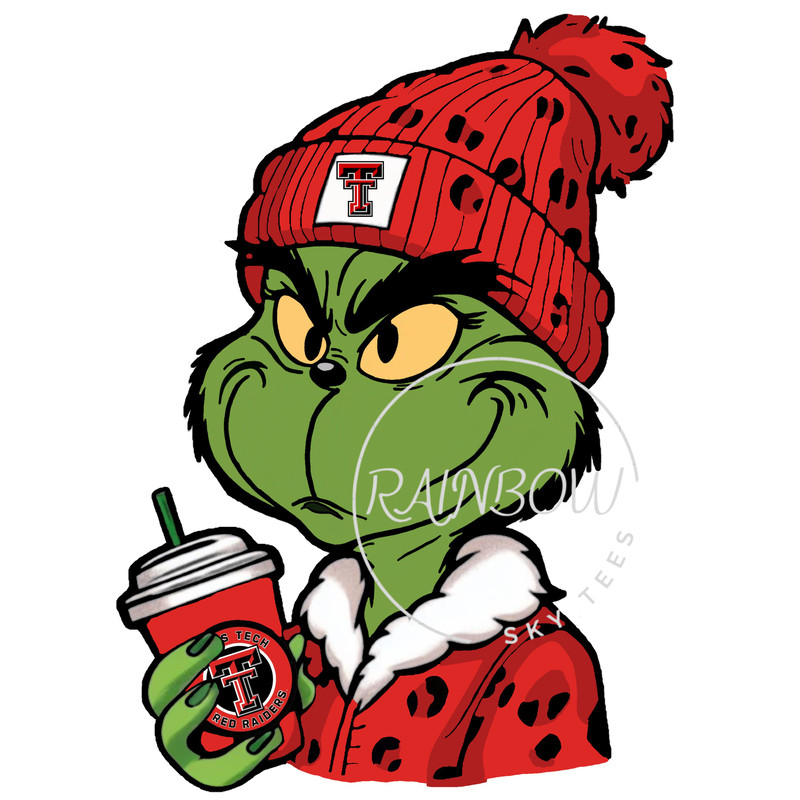 Boujee grinch png file, grinch file,grinchmas, digital download, green guy, christmas png, sublimation, leopard,football 2.jpg