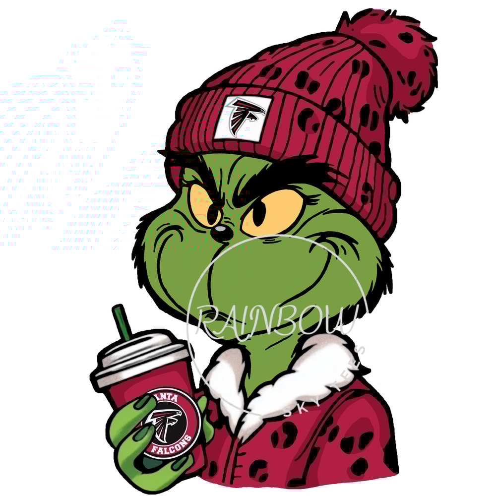 Boujee grinch png file, grinch file,grinchmas, digital download, green guy, christmas png, sublimation, leopard,football 4.jpg