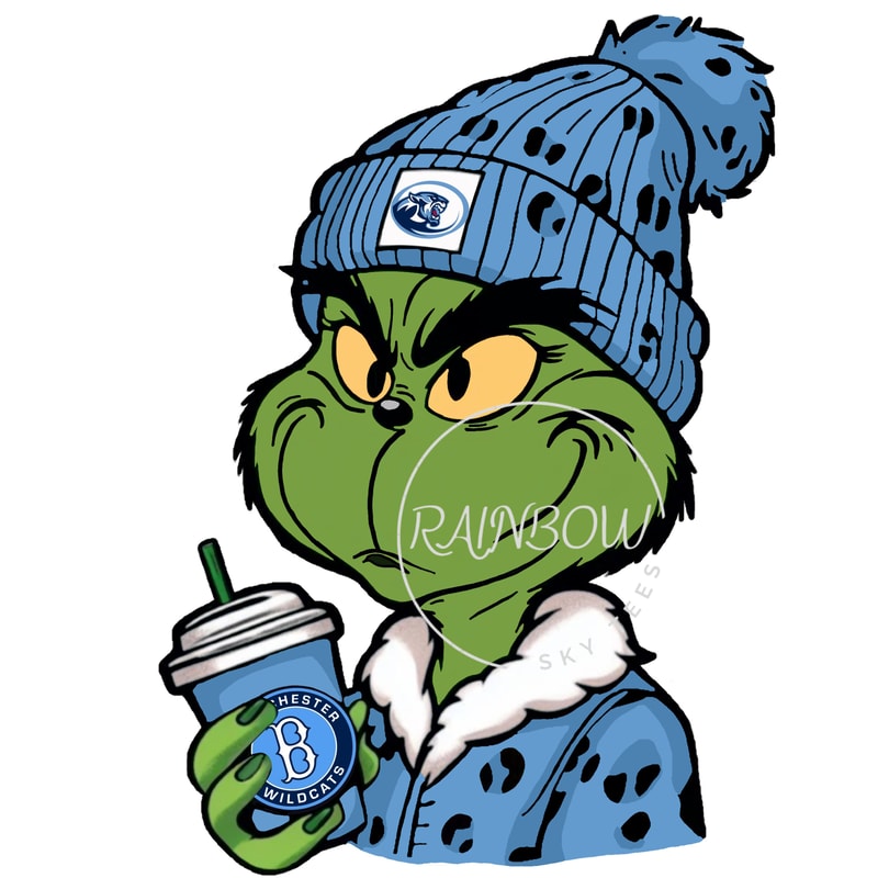 Boujee grinch png file, grinch file,grinchmas, digital download, green guy, christmas png, sublimation, leopard,football 6.jpg