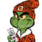 Boujee grinch png file, grinch file,grinchmas, digital download, green guy, christmas png, sublimation, leopard,football 7.jpg