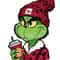 Boujee grinch png file, grinch file,grinchmas, digital download, green guy, christmas png, sublimation, leopard,football.jpg