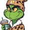 Boujee grinch png file, grinch file,grinchmas, digital download, green guy, merry grinchmas, basic grinch 1.jpg