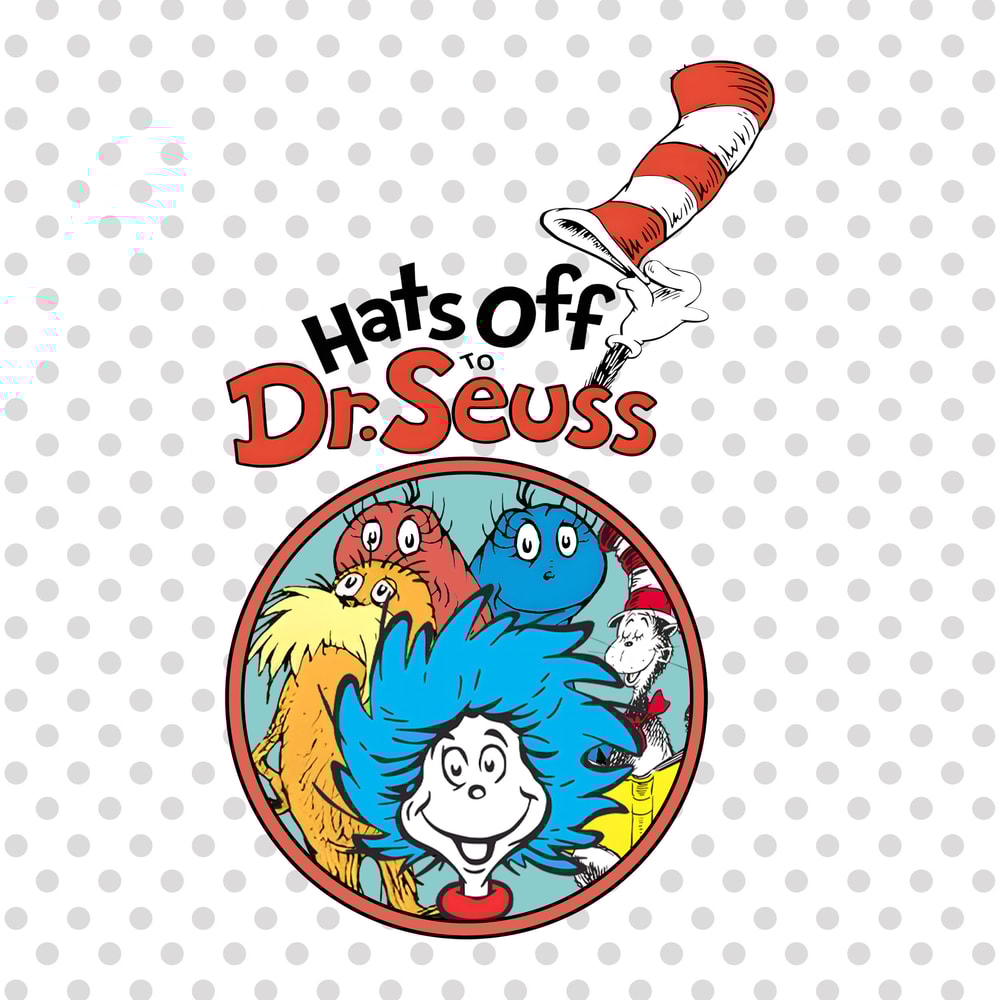 Hats Off png, The Cat in the Hat png, Book characters png, The Thing png, Read Across America Day png, Teacher Gift png, Sublimation Designs.jpg