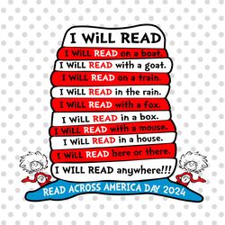 i will read png, the things png, the cat in the hat png, read across america day 2024 png, reading books png, sublimatio