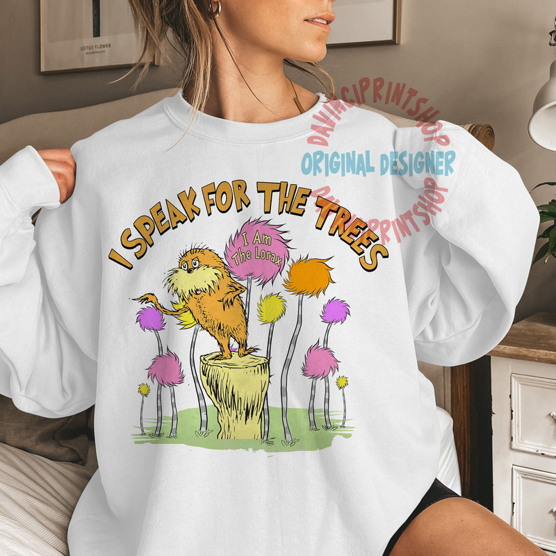 I Speak For The Trees Png, Lorax png, Read Across America, sublimation, School png, sublimation designs, png.jpg