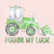 Pushing My Luck Construction St. Patrick's Day Boys Watercolor Shirt PNG,Heat Press, Digital Download, Sublimation Download,Instant Download.jpg