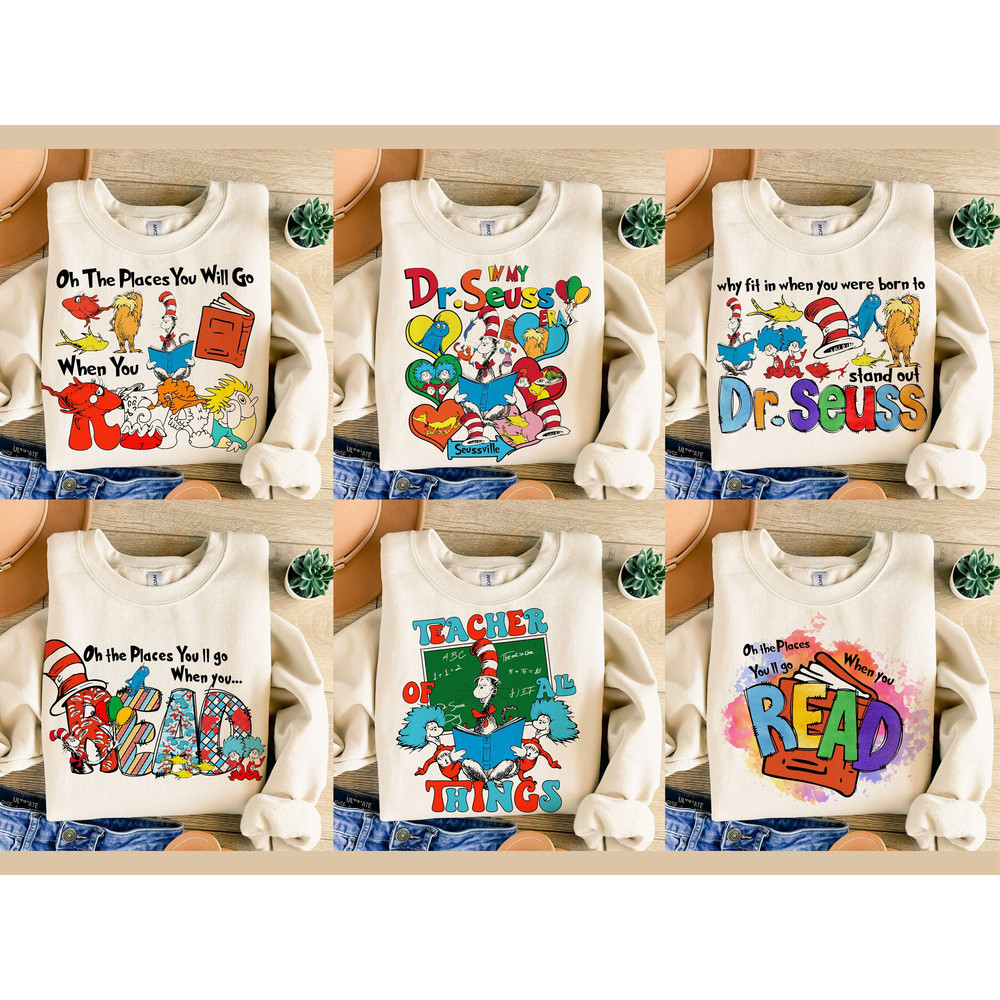 POPULAR Dr Suess Png Bundle, Dr.Suess Sublimation, Teacher Life PNG, Dr. Suess Bundle, Read across America, Suess Png, Png Sublimation.jpg