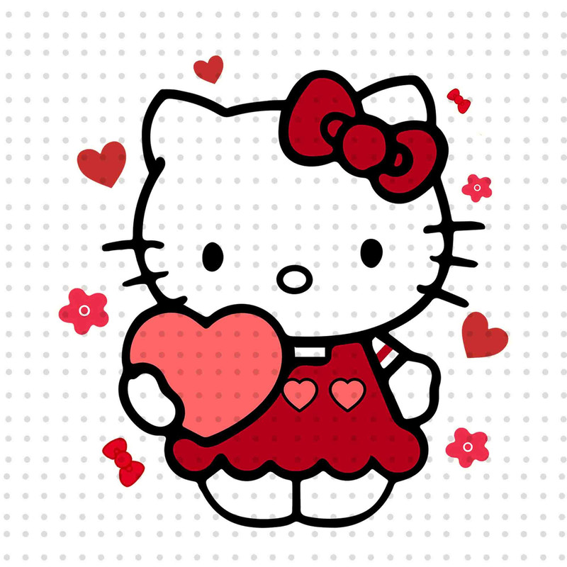 Kawaii Kitty Valentine's Day PNG, Valentines Day Png, Happy Valentines Png, Kawaii Kitty Png, Cute Valentine Png, Kitty Heart Valentines Png.jpg