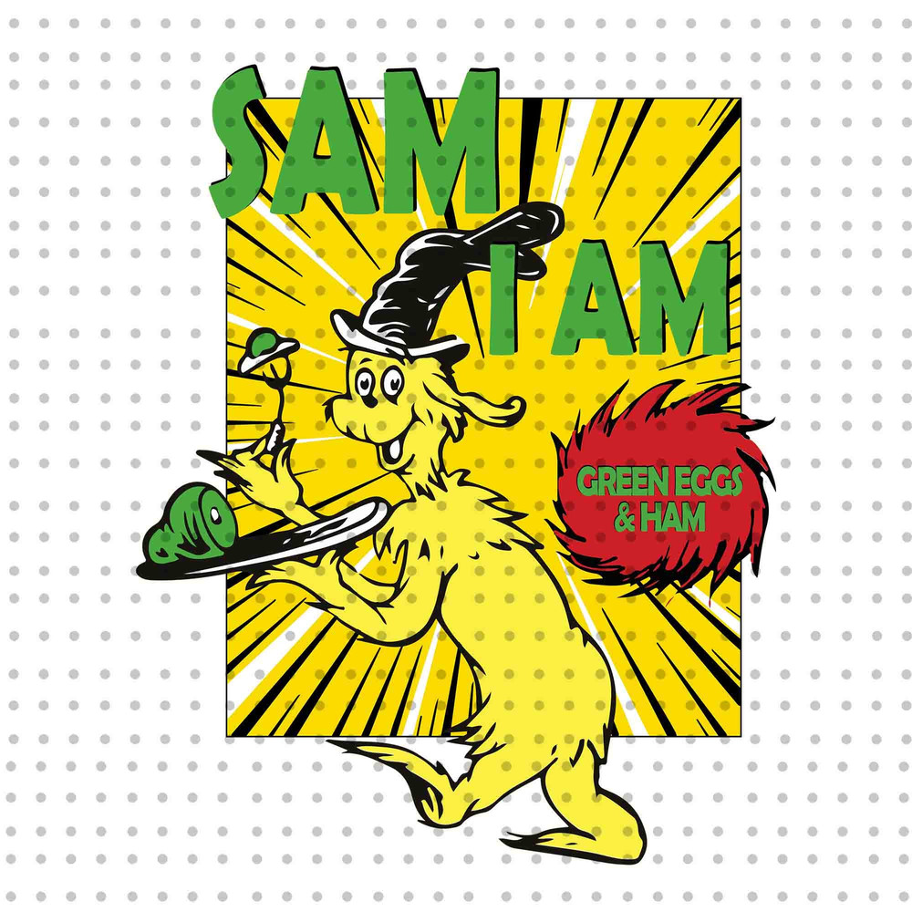 Sam I Am Dr Seuss PNG, Cat In The Hat Png, Dr Seuss Day Png, Read Across America Png, Thing 1 Thing 2, Reading Png, Teacher Gift Design Png.jpg