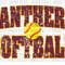 Panthers Softball Distressed Mascot Design PNG, Digital Download.jpg