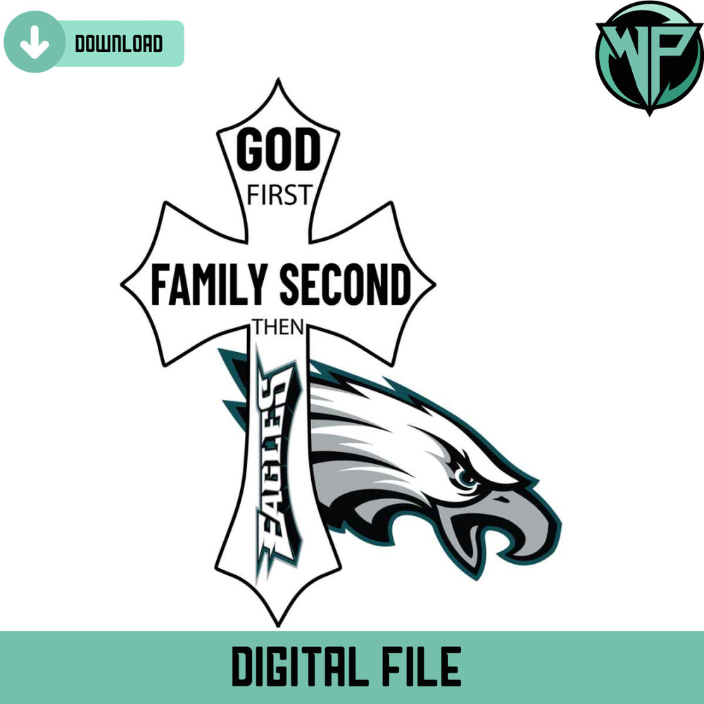 God First Family Second Then Eagles Svg - Gossfi.com.jpg