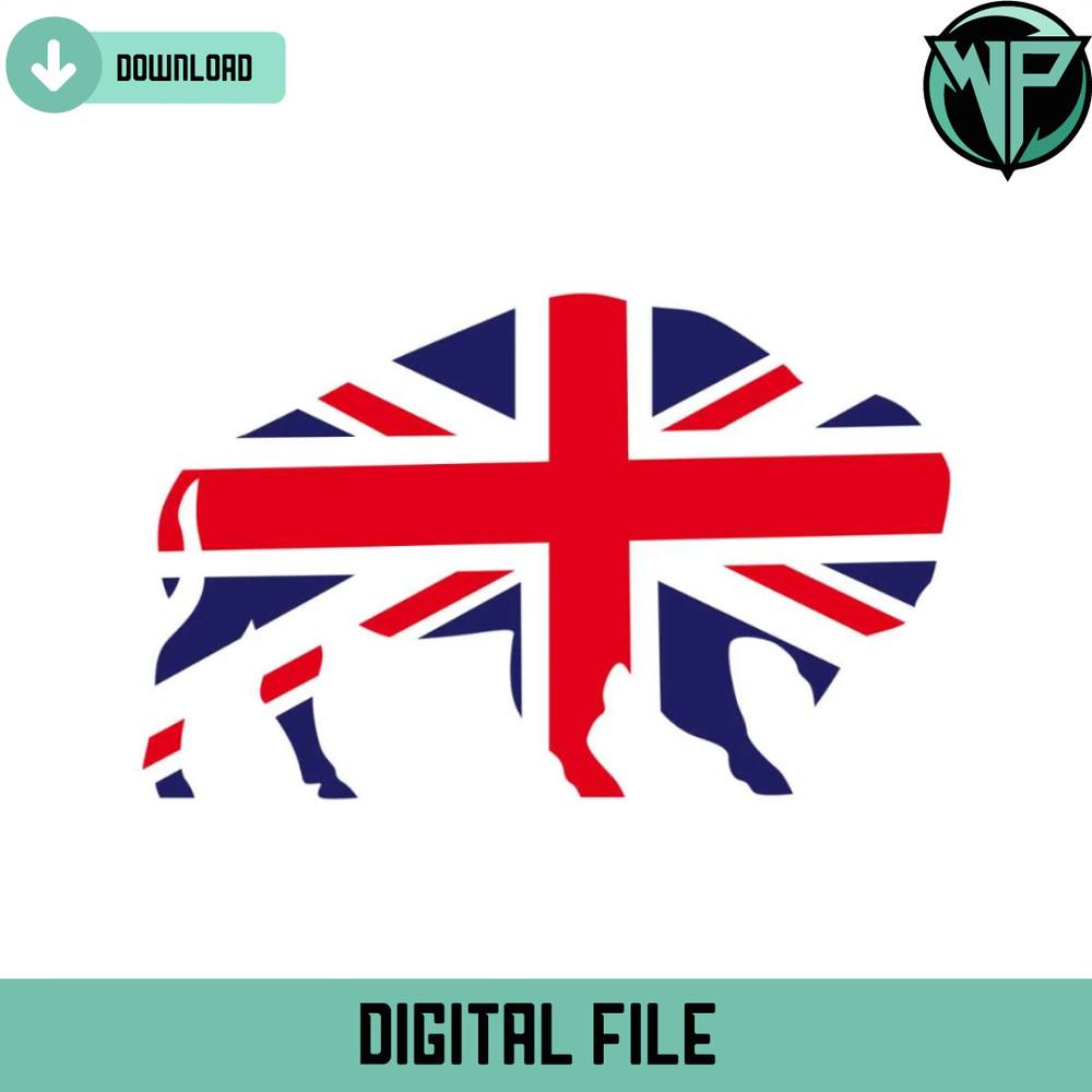 British Flag Buffalo Svg Cricut Digital Download - Gossfi.com.jpg