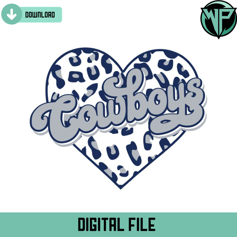 Cowboys Heart Leopard Svg Digital Download - Gossfi.com.jpg