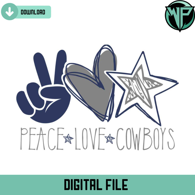 Peace Love Cowboys Svg Cricut Digital Download - Gossfi.com 1.jpg