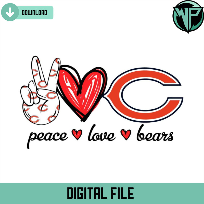 Peace Love Bears Svg Digital Download - Gossfi.com 1.jpg